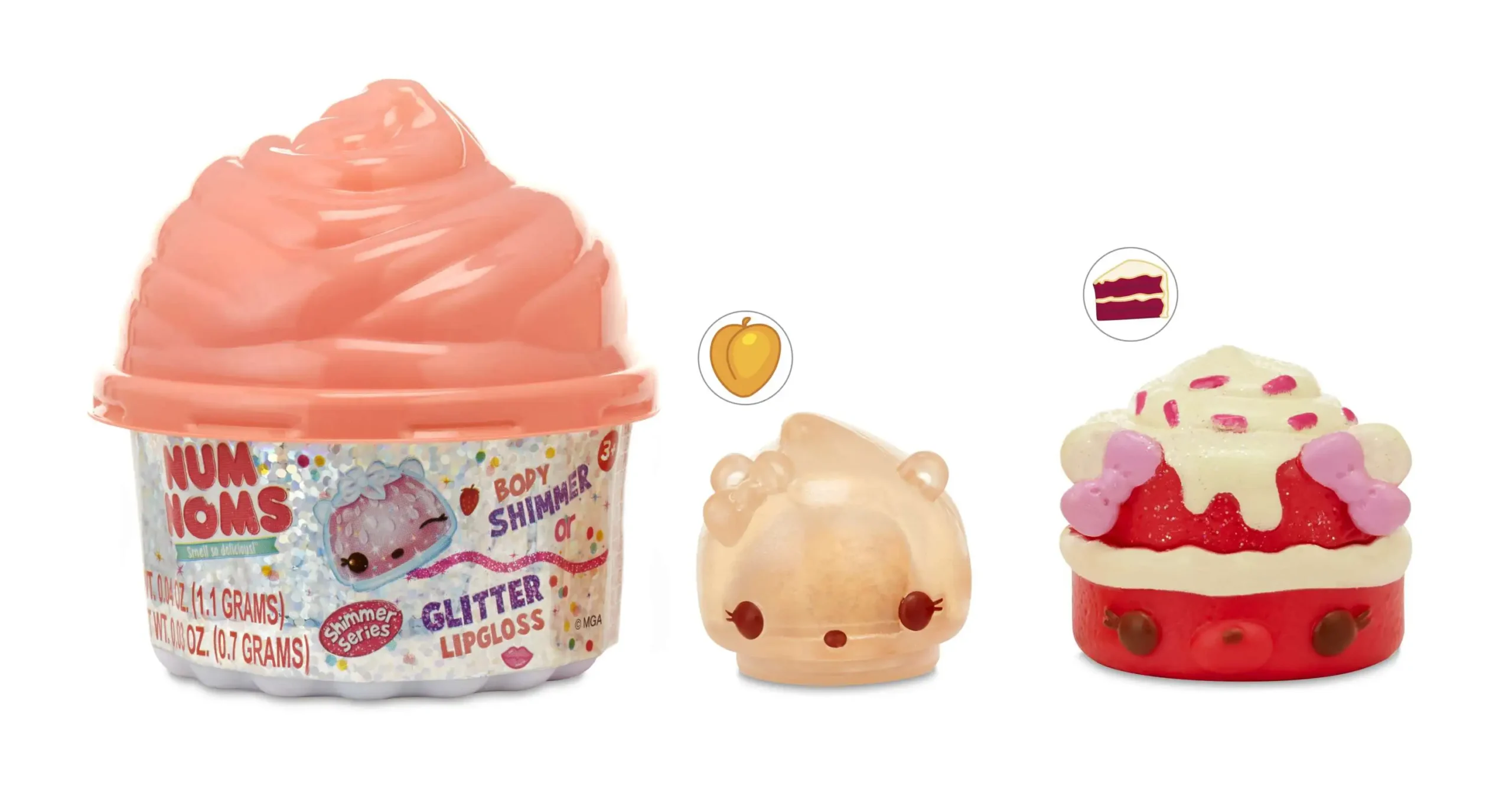 Num Noms Misteriosos S6 Sorpresa Nail Polish o Glitter Lipgloss - Imagen 2