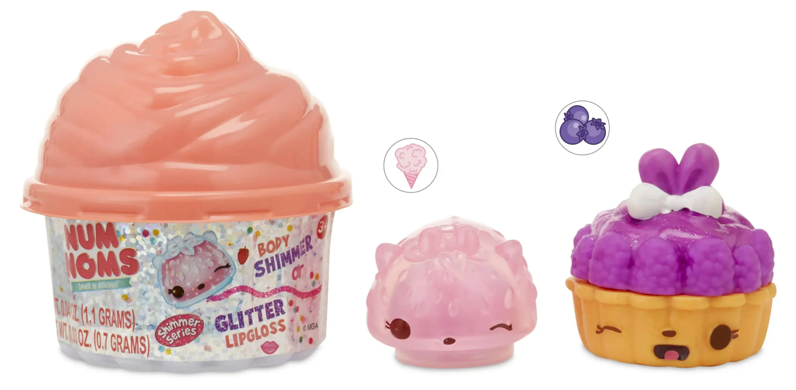 Num Noms Misteriosos S6 Sorpresa Nail Polish o Glitter Lipgloss - Imagen 4