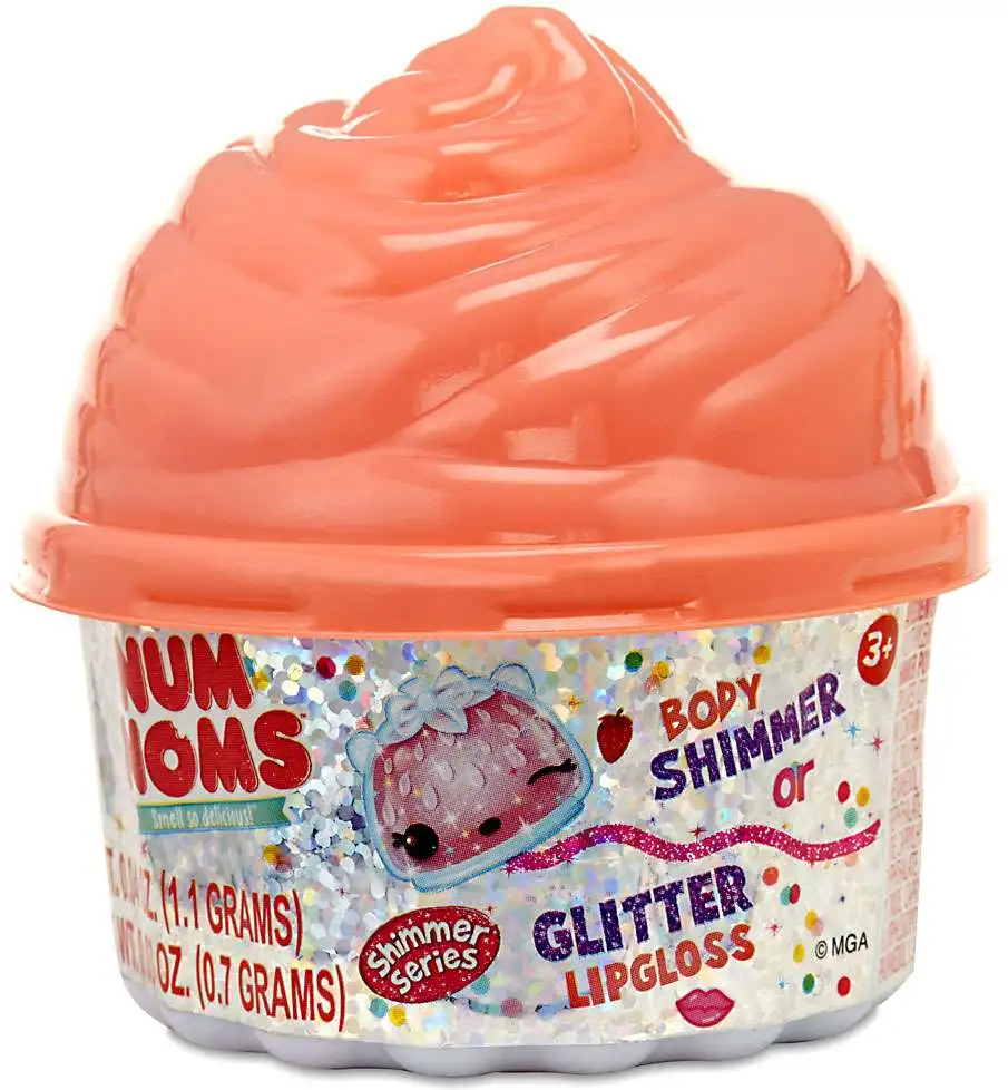Num Noms Misteriosos S6 Sorpresa Nail Polish o Glitter Lipgloss