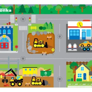 TAPETE DE JUEGO IMAGINMAT DELUXE 77X60CM C/CARRO TONKA