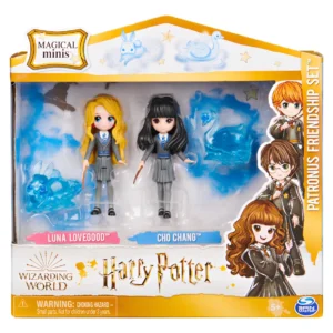 WIZARDING WORLD MINI SET AMIGOS LUNA, CHO & 2 PATRONUS