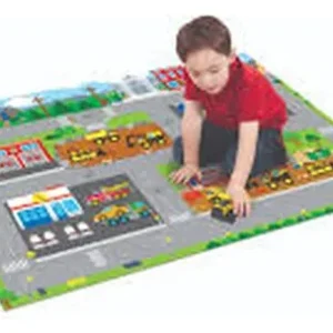 TAPETE DE JUEGO IMAGINMAT ORIGINAL 120X89CM C/CARRO TONKA