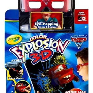 COLOR EXPLOSION 3D CARS - CRAYOLA