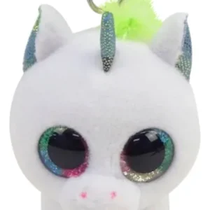 BEANIE BOOS PIXY UNICORNIO BLANCO CLIP