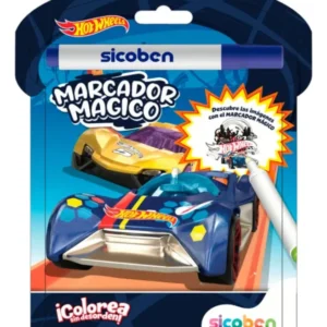 LIBRO DE COLOREAR MAGICO - HOTWHEELS