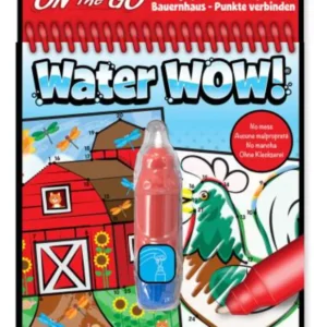 MELISSA & DOUG LIBRO MÁGICO AGUA - CONECTA PUNTOS GRANJA