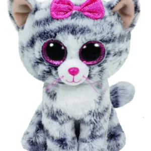 TY BEANIE BOOS KIKI GATO GRIS REGULAR