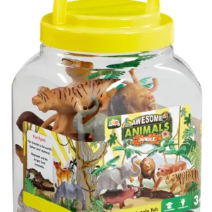 AA SET TUBO FIG X12 ANIMALES DE SELVA