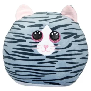 TY SQUISH-A-BOOS KIKI GATO GRIS 10