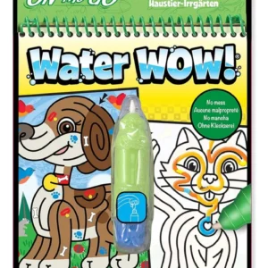 MELISSA & DOUG LIBRO MÁGICO AGUA - LABERINTO MASCOTAS