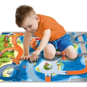 TAPETE DE JUEGO IMAGINMAT DELUXE 77X60CM C/CARRO HOT WHEELS