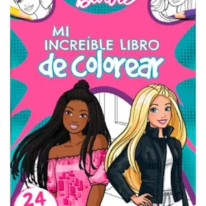 LIBRO DIDÁCTICO PARA COLOREAR CON STICKERS BARBIE SURTIDO