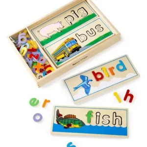 MELISSA & DOUG SET JUEGO MIRA Y DELETREA