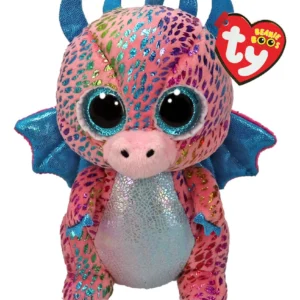 TY BEANIE BOOS FLINT DRAGON MULTICOLOR REGULAR