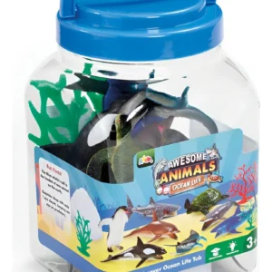 AA SET TUBO FIG X12 ANIMALES MARINOS