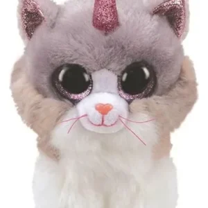 TY BEANIE BOOS ASHER GATO UNICORNIO REGULAR