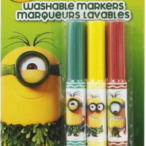 3 MARCADORES PIPS MINIONS PREHISTORICO