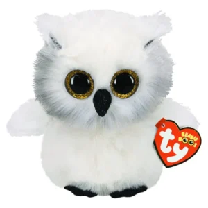 TY BEANIE BOOS AUSTIN BUHO BLANCO REGULAR