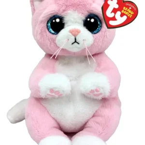 TY BEANIE BELLIES LILLIBELLE GATO ROSA REGULAR