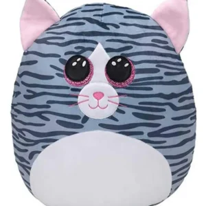 TY SQUISH-A-BOOS KIKI GATO GRIS 14