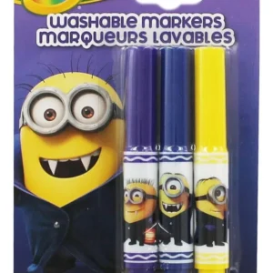 3 MARCADORES PIPS MINIONS GONE BATTY