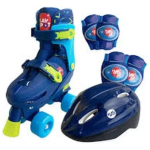 PLAY SPOT SP SET PATINES RUEDAS2X2 AZÚL