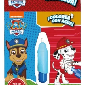 LIBRO DE COLOREAR CON AGUA - PAW PATROL SURTIDO