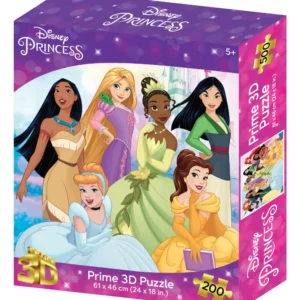 3D ROMPECABEZAS PRINCESAS DISNEY 10 W1 X 200PC