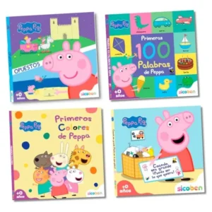 LIBRO APRENDIZAJE CONOZCO CON PEPPA PIG