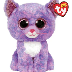 TY BEANIE BOOS CASSIDY GATO LAVANDA REGULAR