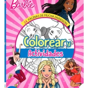 LIBRO DE COLOREAR Y ACTIVIDADES - BARBIE