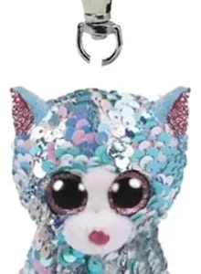 TY FLIPPABLES  WHIMSY GATO AZUL CLIP