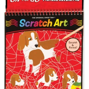 MELISSA & DOUG LIBRO SCRATCH ART ANIMALES