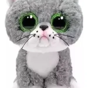 TY BEANIE BOOS FERGUS GATO GRIS REGULAR