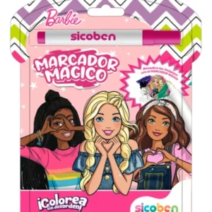 LIBRO DE COLOREAR CON AGUA - COLOREAR CON AGUA BARBIE