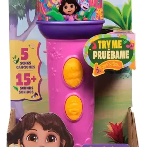 DORA LA EXPLORADORA MICRÓFONO RITMOS SELVÁTICOS