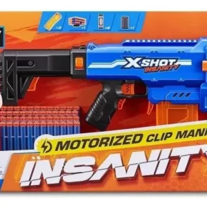 X-Shot Insanity S1 Lanzador Clip Motorizado 72 D