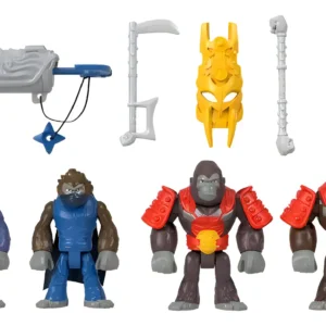 Imaginext Mundo Aventura Figura Paquete Gorilas Y Monos