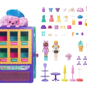 Polly Pocket - Set Servicio De Modas Dulces - Mattel