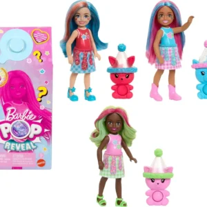 Barbie Pop Reveal Muñeca Batidos Chelsea Sorpresa