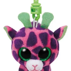 Beanie Boos Gilbert Jirafa Rosada Clip