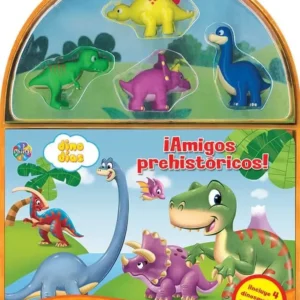 Mini Divertilibros-Amigos Prehistoricos