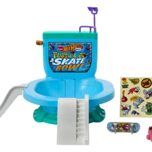 Hot Wheels Skate - Set Bowl De Inodoro