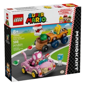 Lego - MARIO KART – PERSECUCIÓN CON POTENCIADOR DE PLANTA PIRAÑA - 72044