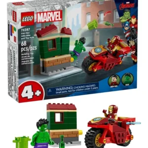 Lego - Iron Man Con Moto Y Hulk - 76287