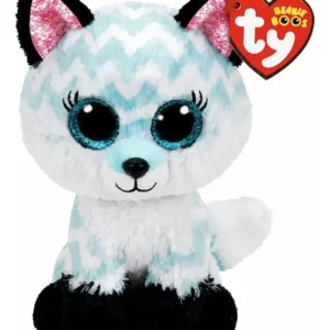 Ty Beanie Boos Atlas Lobo Aqua Mediano