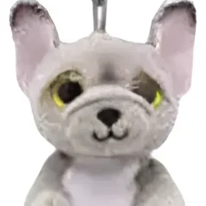 Ty Beanie Bellies Wilfred Perro Gris Clip