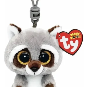 Ty Beanie Boos Oakie Mapache Clip