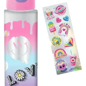 Botellon Con Stickers Cool