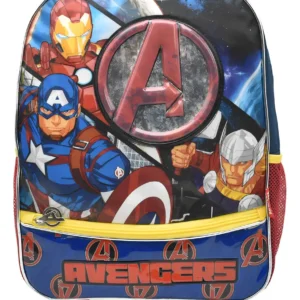 Back Pack Morral 3D Eva C Ruedas Primaria Avengers Classic
